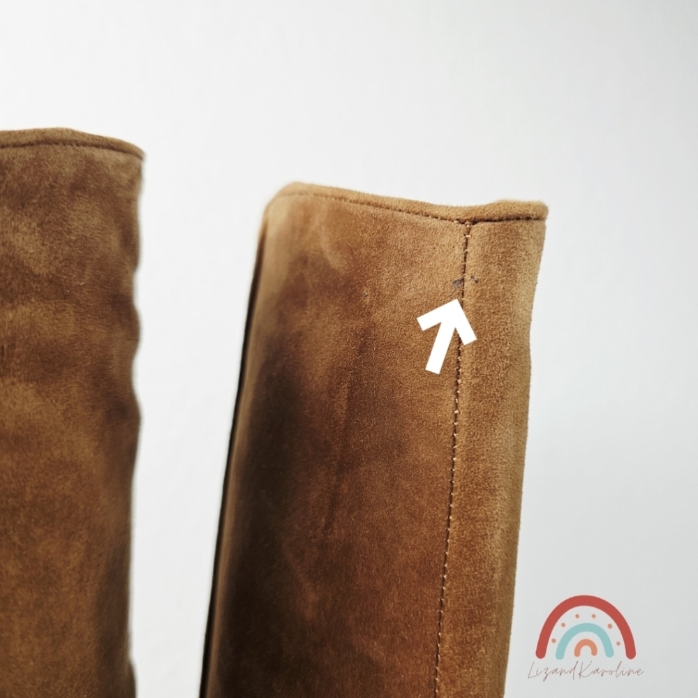 New! J. Crew New Piper Square Toe Knee-high Boots in Suede - Picture 12 of 16